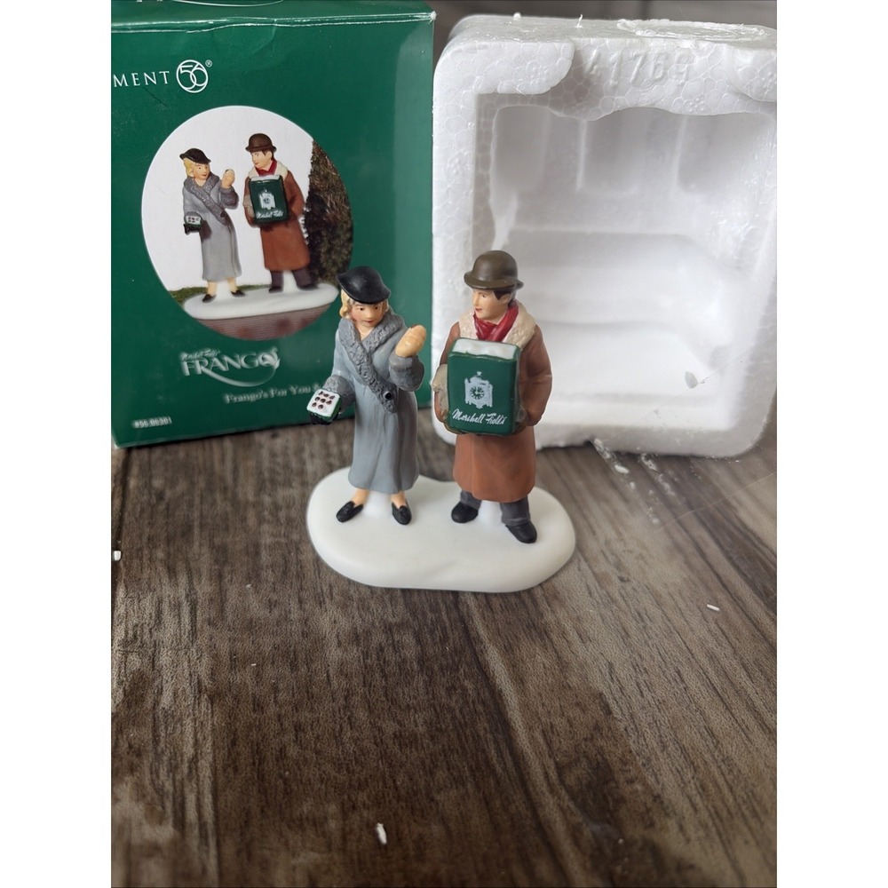 DEPARTMENT 56 Marshall Field's Frango'sβ For You & I 2004 Christmas # 06301 NICE